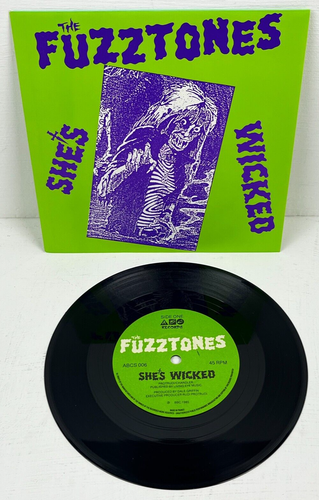 THE FUZZTONES She's Wicked 1985 1st press ABC Records BBC Sessions 7" w/pic. sl. - Imagen 1 de 4