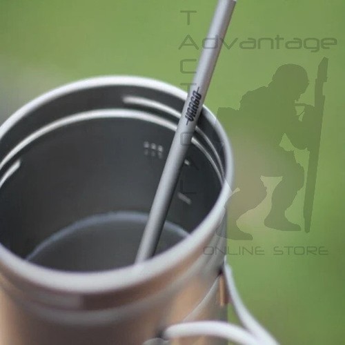 Juego de pajitas ecológicas Vargo Titanium - Imagen 3 de 3