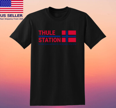 Thule Station Inspired by John Carpenter's The Thing Black Size S-5XL