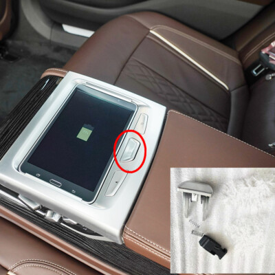 1PC Rear Seat Armrest Box Switch Button Cover Repair for BMW 7series G12 2016-22