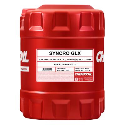 20 Liter CHEMPIOIL CH Syncro GLX 75W-140 Getriebeöl