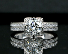 Bvlgari Venezia Bulgari Platinum 1.59ct H VS1 Round Diamond Engagement Ring