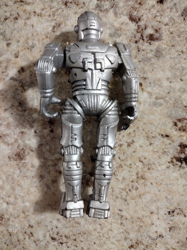 Vintage KO Bootleg Robocop 4” Silver PVC Figure Knock Off Plstic China RoboFreak - Picture 2 of 6