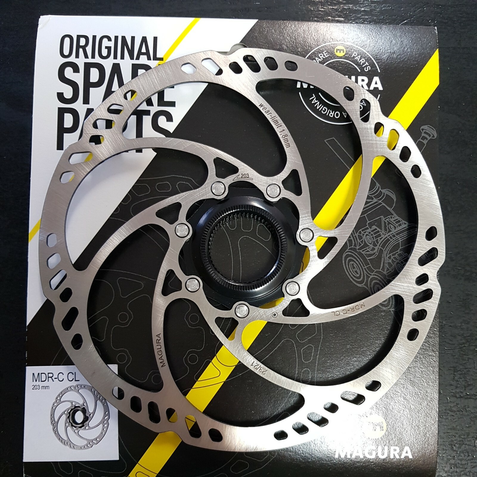 Disco Freno MAGURA MDR-C 203 MM CENTER LOCK