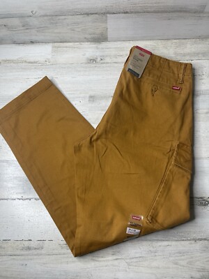 Levi's XX Cargo Taper Stretch Pants Dark Ginger Men s  Size: 31x32 NWT!