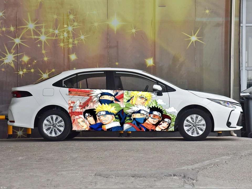 Anime Naruto car side sitcker car door sticker car door side sticker fit any car - Image 2 of 4