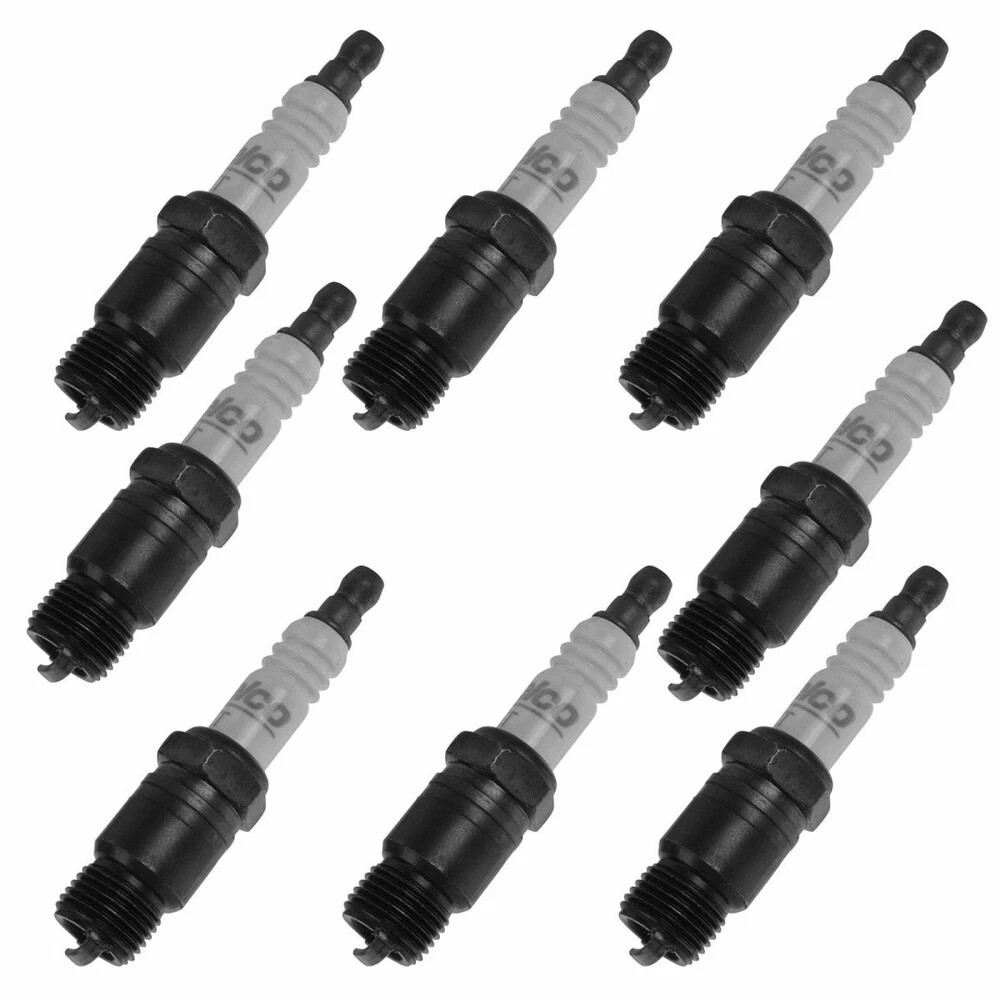 AC Delco R44T Spark Plugs Conventional Set of 8 for Chevy GMC Pontiac 19354432
