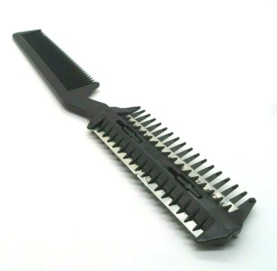 2 X Hair Razor Comb, Trimmer Comb, Hair Thinning Comb, Double Side Hair Cutter