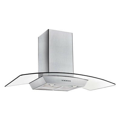 Premium 36'' 400 CFM Range Hood. Stainless Steel. 3-Speed with Timer Two Filters