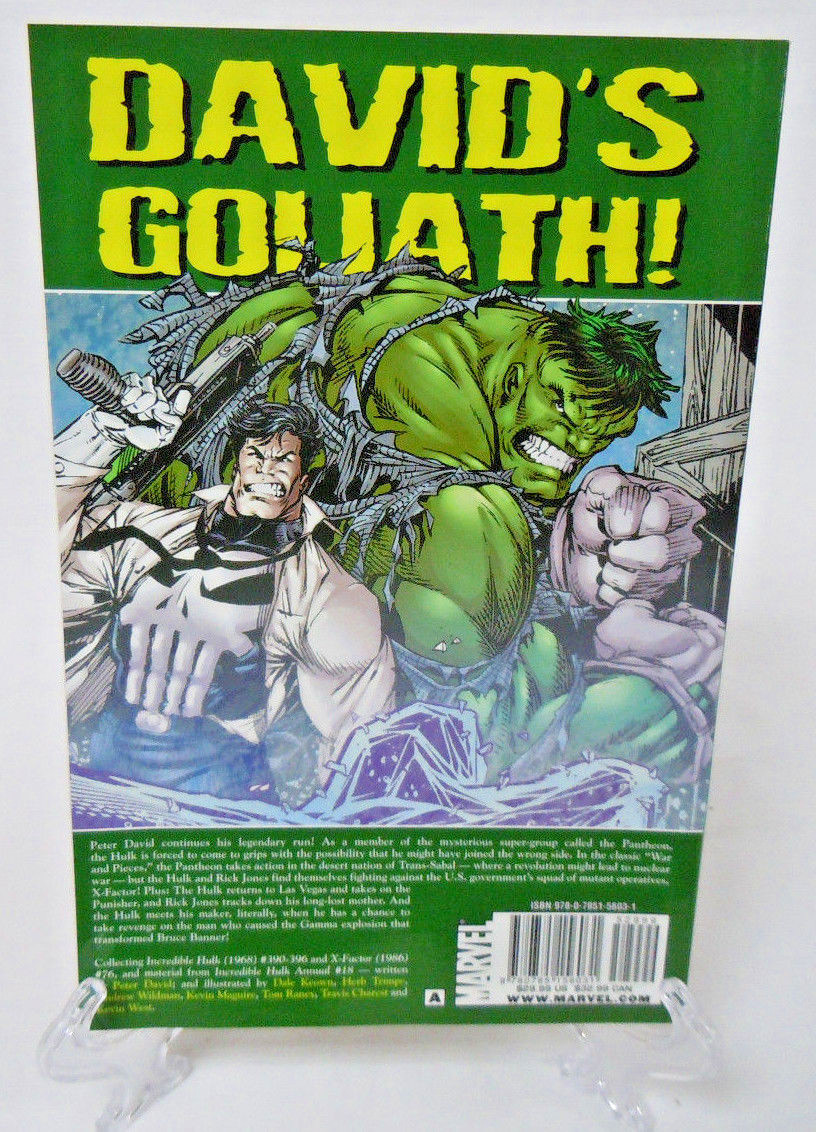 Incredible Hulk Visionaries Peter David V8 Marvel Comics New TPB Trade  Paperback 9780785156031 | eBay