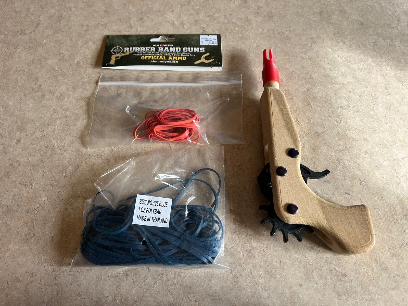 Magnum Gun Line Magnum 45 Pistol Rubber Band Gun eBay