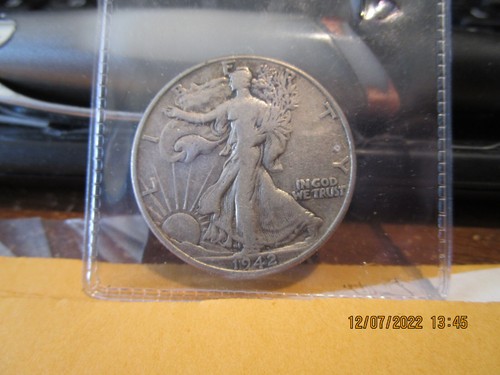 1942-P Walking Liberty Half F +++