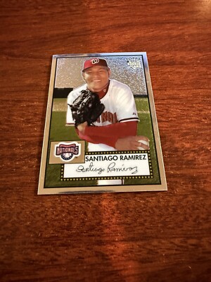 2006 Topps Chrome 52 #TCRC83 Santiago Ramirez Rookie Card #'d/1952