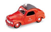 Brumm 1/43 Fiat 500 Feuerwehr 1949 Statisches Modell Diecast