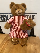 Vintage 17" Schmid Musical Teddy Bear Plush Lullaby Wind Up 1984 Gordon Fraser