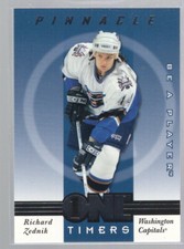 * 1997-98 Pinnacle Be A Player - One Timers #TN17 - RICHARD ZEDNIK