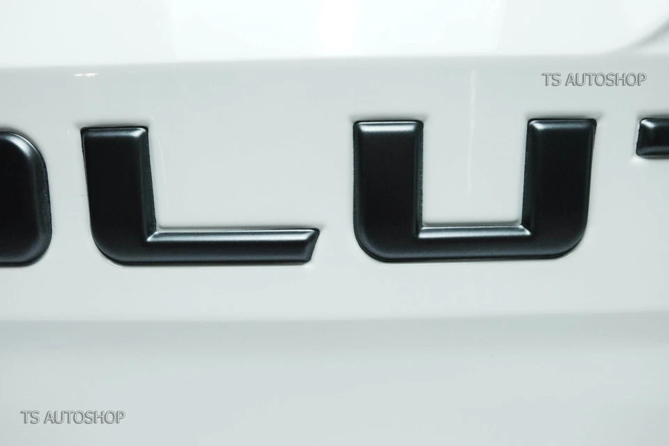 尾门外白色后盖保护套 丰田 Hilux Revo Sr5 卡车 2016 2017 — 第 3/4 张图片