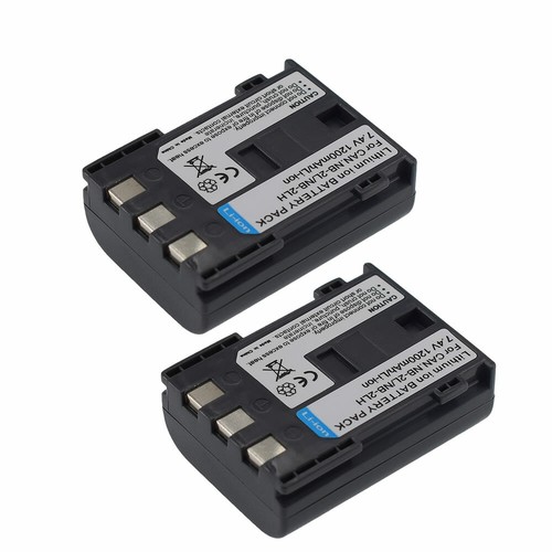 2PCS Battery for CANON EOS 350D 400D NB-2LH NB-2L PC1018 E160814 G9 G7 - Picture 8 of 9