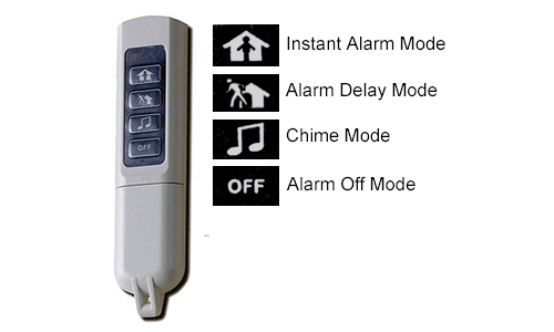 Alarma Sensor Puerta Ventana Premium con Control Remoto IR + Modos Timbre Sirena - Imagen 2 de 3