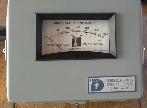 DREXELBROOK ENGINEERING COMPANY (Ametek) 0-100 % Output meter Model 502 - Foto 1 di 7