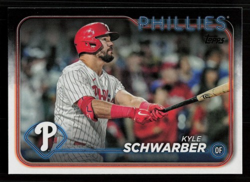 2024 Topps Kyle Schwarber #136 Philadelphia Phillies Baseball Card