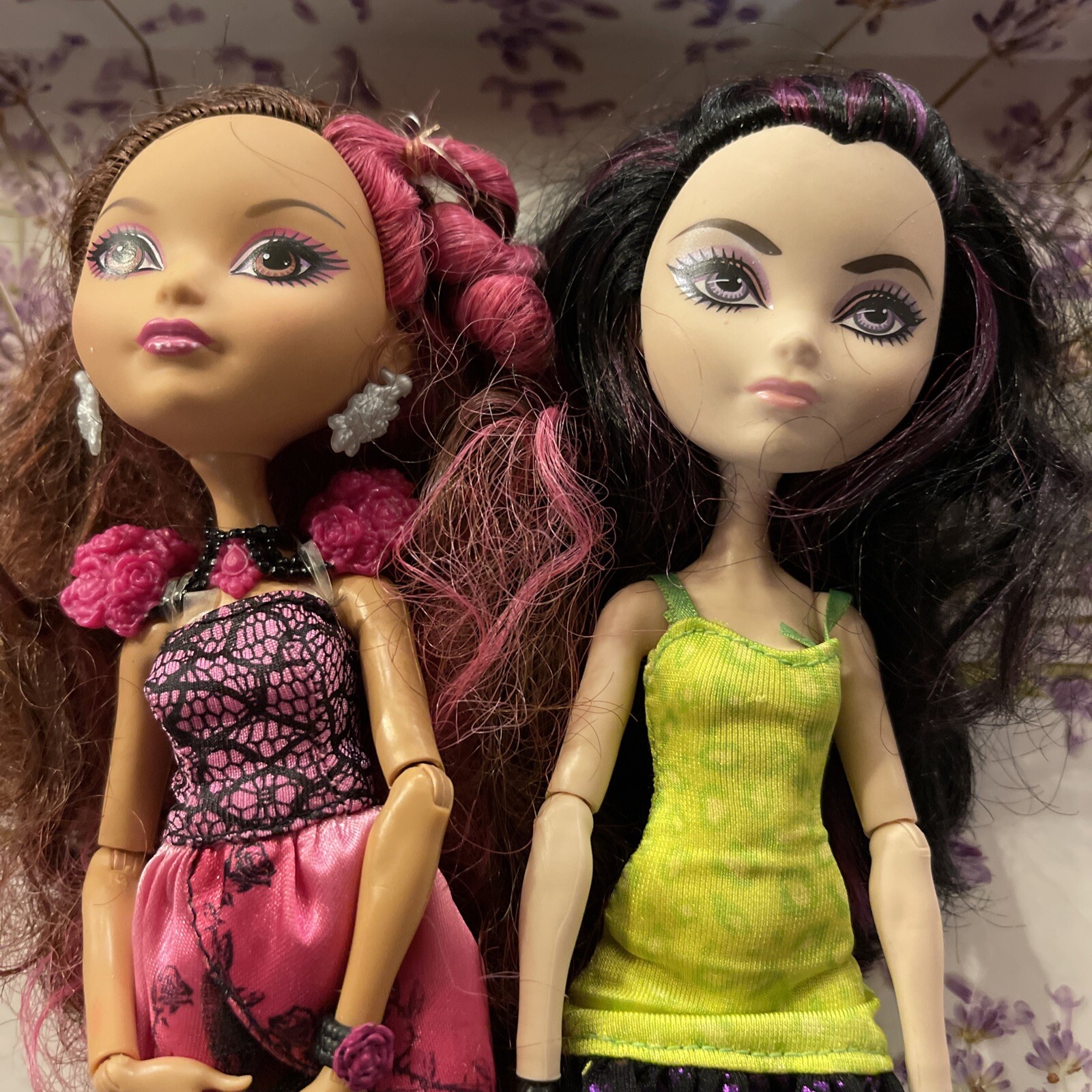 Briar Beauty And Raven Queen Mattel