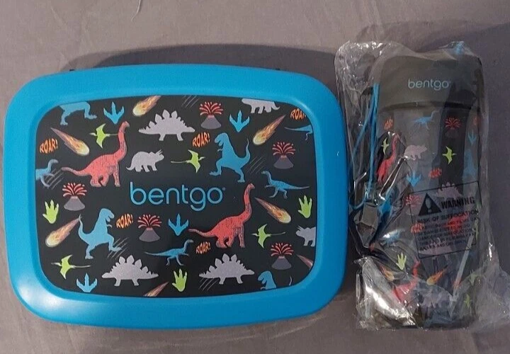 Bentgo Kids Prints Lunch Box & Water Bottle | Lunch Kit Unicorn