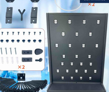 Lab Drying Rack 2pcs Bench-top/Wall-Mount Lab Glassware Dry Holder 27/52 Pegs