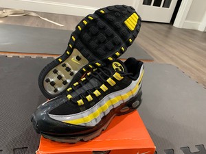 yellow and black 95 air max