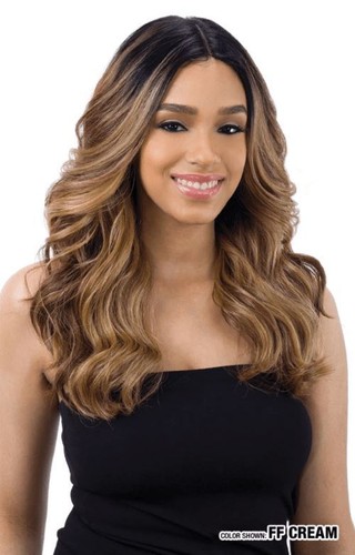 FreeTress Equal Synthetic Lace Part Wig - Valentino - Afbeelding 1 van 18