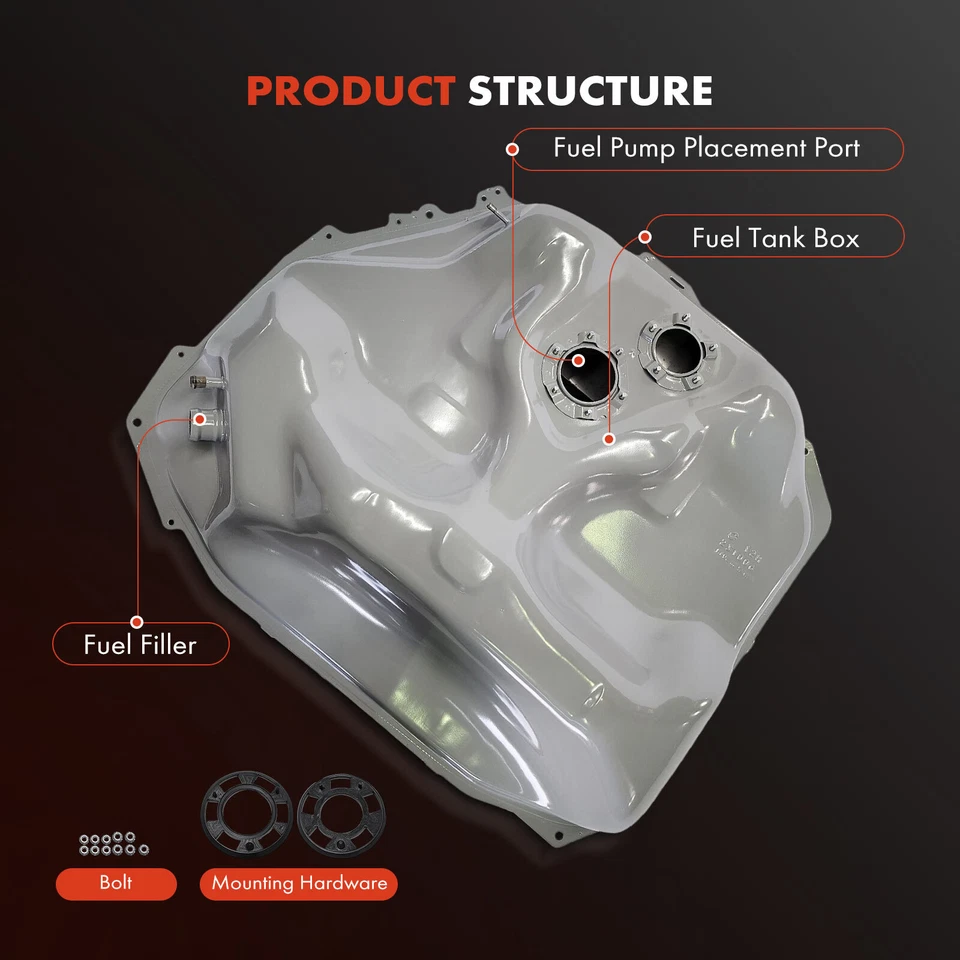 Novo tanque de combustível de 12 galões para Honda Civic 1996 1997 1998 Acura EL 1997-1998 1,6L - Imagem 2 de 4