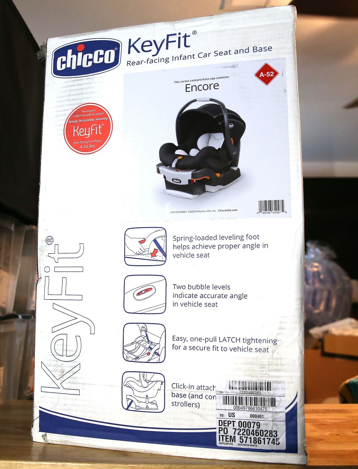 chicco keyfit encore