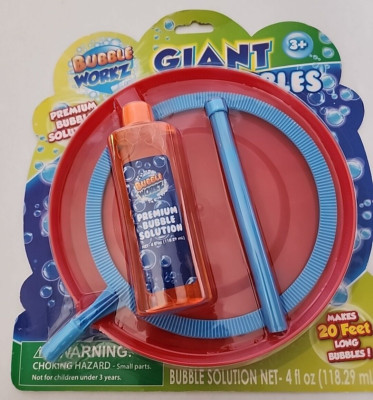 Bubble Workz  Giant Bubbles 20 ft Long Premium Bubble Solution New!!!!