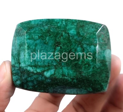 ZAMBIA GREEN EMERALD 564.80CT EGL CERTIFIED NATURAL EMERALD CUT LOOSE GEMS 4RDG