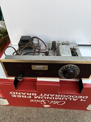 HH Scott Type LT-10 Wideband FM Tuner Tube Radio Amplifier