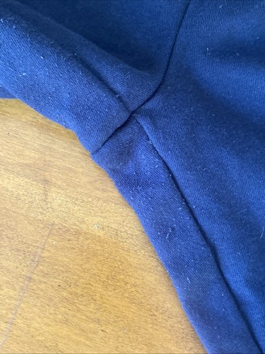 GAP Kids Blue Sweat Pants Sz 8 Joggers Drawstring Waist Pink & White letters - Picture 14 of 14