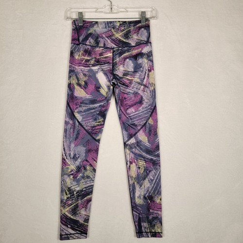 Athleta Girl's Simone Biles Reversible Leggings in Multi/Navy, NO SIZE - Picture 8 of 13