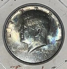 1964 Kennedy Half Dollar Toned