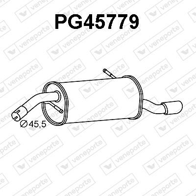Silencieux arrière Peugeot 207 CC 1.6 HDi élimine les vibrations et sifflements du pot