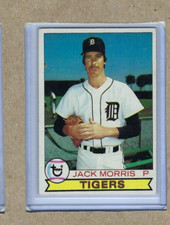 1979 TOPPS JACK MORRIS DETRIOT TIGERS HOFer & GOAT