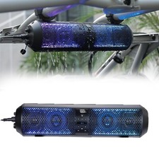 18in ATV UTV RGB Sound Bar Bluetooth Wireless Speaker System For Polaris Can am