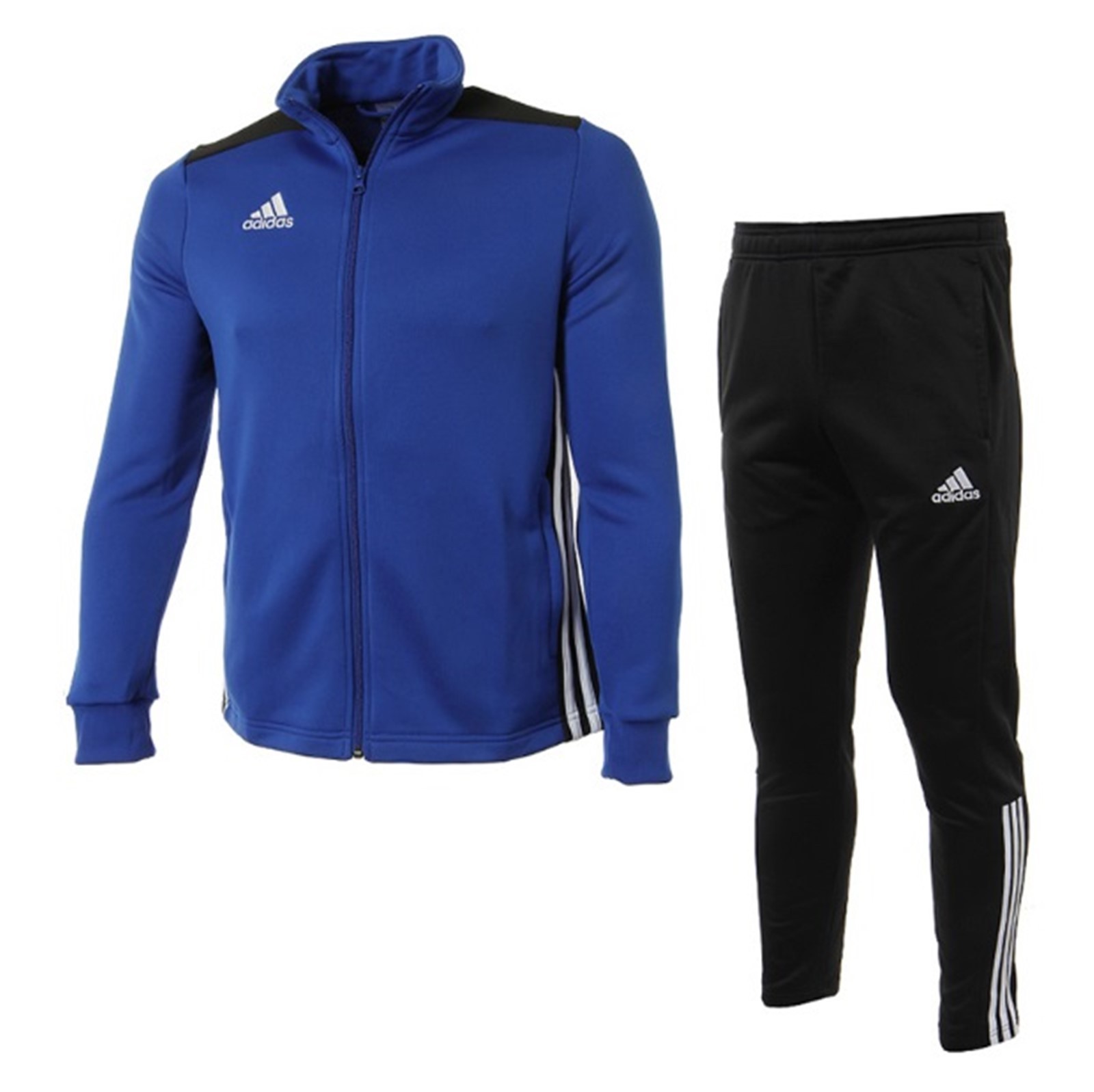 Adidas Youth REGISTA 18 Training Suit Set Soccer Blue Kid Shirts Pants  CZ8631 | eBay