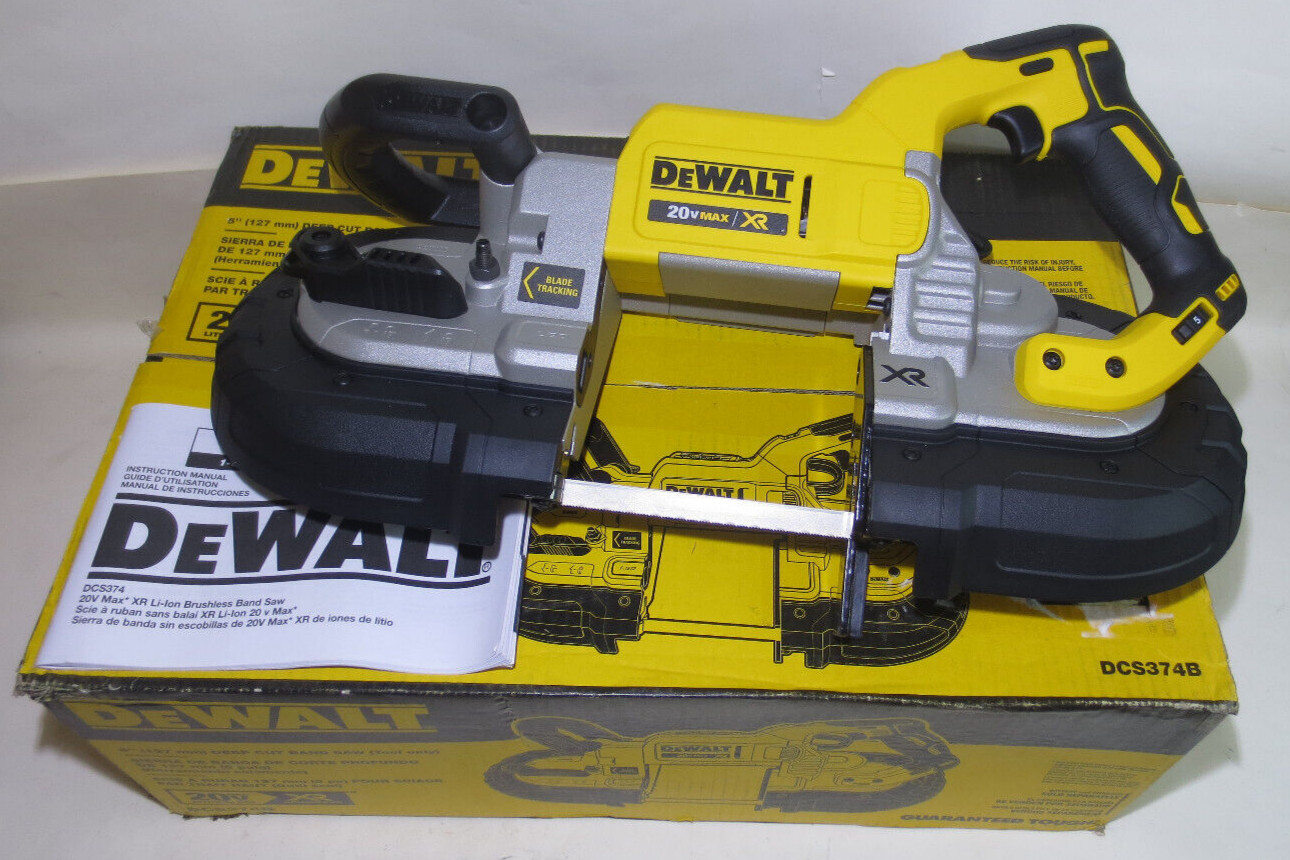Dewalt DCS374B 20V MAX XR Brushless Deep Cut Band Saw (Bare Tool)
