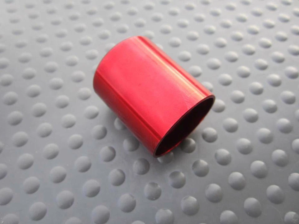 Billet Anodized Red Solenoid Cover Honda Civic 92 93 94 95 96 97 98 99 00 - Image 3 of 4