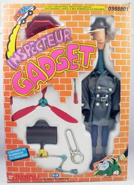 VERY RARE VTG 1983 INSPECTOR GADGET BRAIN THE DOG PVC MINI FIGURE BANDAI NEW