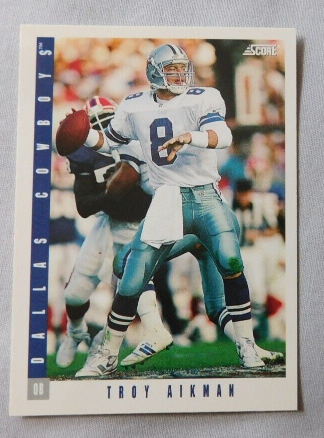 Dallas Cowboys スウェット M 1993 Troy Aikman Vintage 1993 Nike Troy Aikman Armed & Dangerous Poster