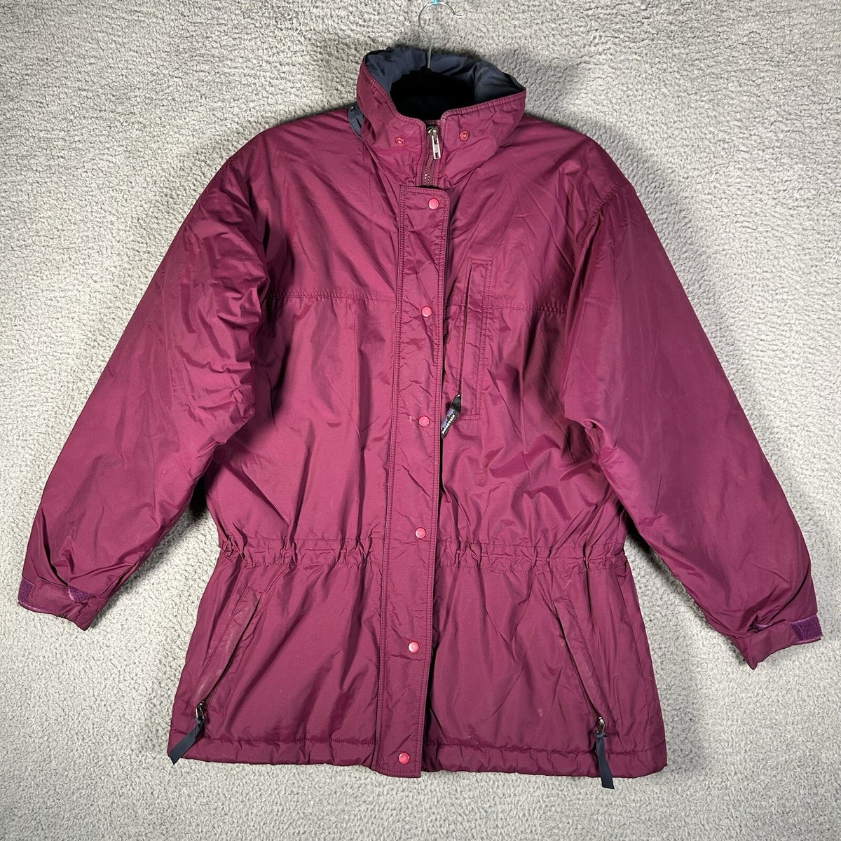 Patagonia Ski Jacket Waterproof Purple VTG Insulted Snow Outdoor