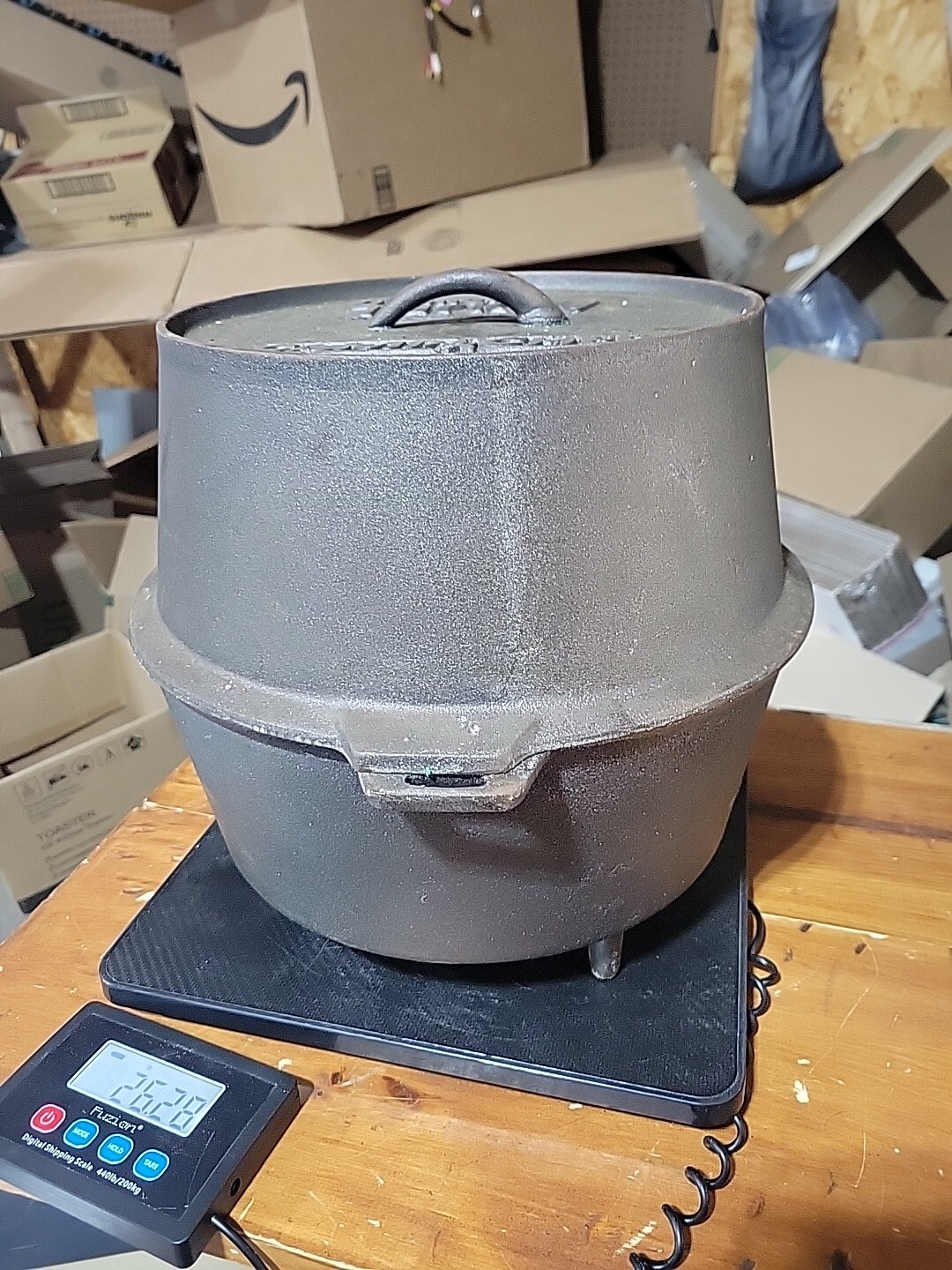 Camp Chef Cast Iron Dutch Oven Ultimate Turkey Roaster Smoker 13" eBay