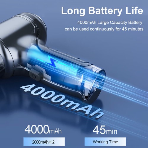 3 In 1 Wireless Car Vacuum Cleaner Household 9000Pa Strong Suction Mini Cleaner - Picture 20 of 25