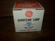 GE ENG Quartzline Lamp 120V 300W